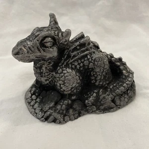 Dragon Paperweight Possibly Dungeons & Dragons Lead Rare Heavy - Picture 1 of 6