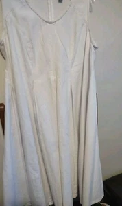 Jessica London White Dress Size 12  Bust - Picture 1 of 8