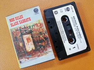 BLACK SABBATH [ MOB RULES ] ORIGINAL CASSETTE THAILAND EDITION - Picture 1 of 2