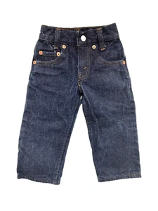 "Jeans denim Levis 302-0117 vintage anni '70 taglia 0 vita 18"" lunghezza 13" - Foto 1 di 5