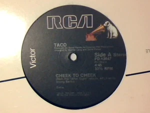 TACO Cheek to cheek 12" USA COME NUOVO LIKE NEW!!! - Imagen 1 de 1