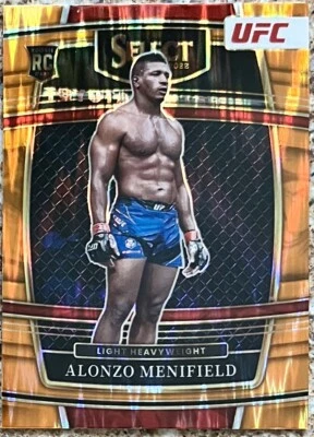 2022 Panini Select UFC ALONZO MENIFIELD RC Orange Flash Insert #4 🔥 - Image 1 of 2