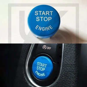 Pulsante Start-Stop BMW Serie 1/2/3/4 Blu (F20/F21/F22/F23/F30/F31/F32/F33/F36) - Foto 1 di 4