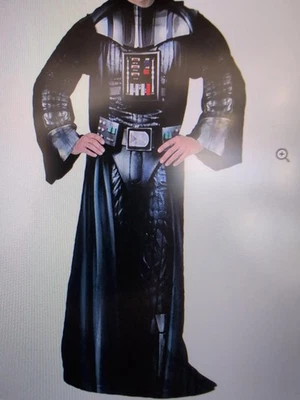 STAR WARS Cómoda Manta con Mangas Vellón Adulto 48”x 71” Darth Vader Foto 1 de 3