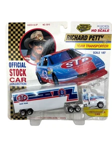 Richard Petty STP Race Team Die Cast Transporter Model HO 1/87 Vintage Nascar - Picture 1 of 19