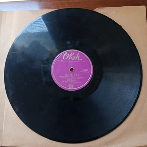 LINK DAVIS OKEH 18001 Big Mamou/Pretty Little Dedon CAJUN 78 - Picture 1 of 4