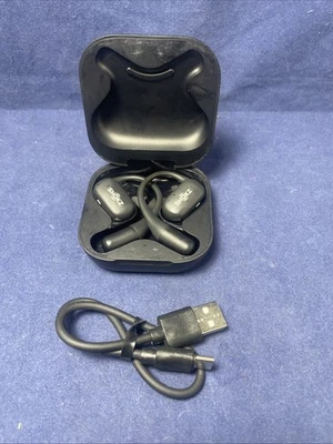 Shokz OpenFit Open-Ear Bluetooth True Wireless Earbuds - Black (T910) - Image 1 of 3
