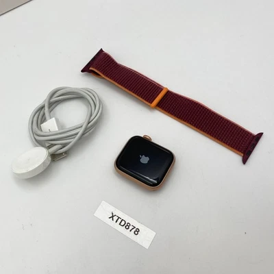 Apple Watch SE 1ª Generación 40mm Aluminio Dorado (Desbloqueado) A2353 - Buen Estado Foto 1 de 4