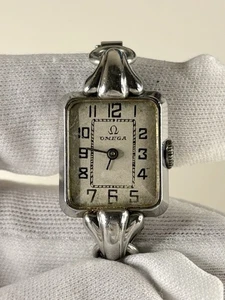 Reloj OMEGA Damas Plateado Art Deco Vintage Años 40’s Manual 3835/3 - Imagen 1 de 4