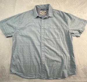 Seapointe Herren XXL Hemd mit Knopfleiste Blau Baumwollmischung Kurzarm - Bild 1 von 7