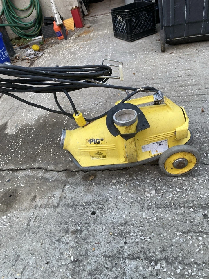 NSS M-1 PIG COMMERCIAL VACUUM Motor and Motor Housing Wheels Tested Works Great! - Image 1 of 4