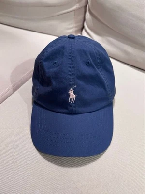 Ralph Lauren/хлопок Chino мяч крышка/светло-синий x розовый - Изображение 1 из 4