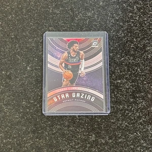 Cade Cunningham Star Gazing Prizm Panini Donruss Optic 2022-23 No.15 Pistons - Bild 1 von 3