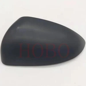 1x For Chevrolet Aveo 2011-13 Front Left Rearview Mirror Cover Black Pockmarked - Foto 1 di 1