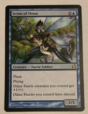 MTG - Scion of Oona NM Modern Masters EDH Commander Faerie Soldier Tribal Flash