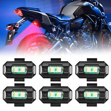 USB Chargeable 7Colors Motorcycle Bike Drone Led Aircraft Warning Strobe Lights