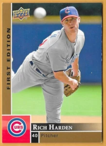 RICH HARDEN CHICAGO CUBS #66 - UPPER DECK FIRST EDITION NM-MT 2009 - Imagen 1 de 2