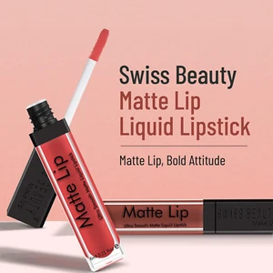 Swiss Beauty Ultra Smooth Matte Lip Liquid Lipstick Shade- Deep Maroon, 6 ml - Picture 1 of 7