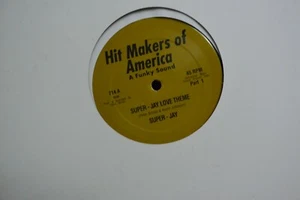 Super-Jay Rare Funk 12" Super-Jay Love Theme Pt.1 &2 Unplayed Peter Brown M- - Picture 1 of 2