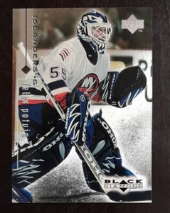1999 Upper Deck Felix Potvin Black Diamond Islanders #54 Hockey Card