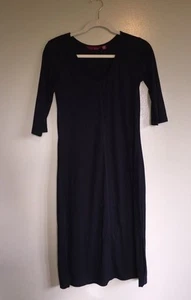 G.I.L.I. Vestido Petite Jersey Cuello en V Tejido Talla XSP Negro QVC - Imagen 1 de 1