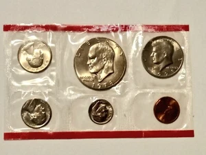 1978-D MINT SET - (6 COINS) - MINT CELLO- EISENHOWER DOLLAR - FREE SHIPPING - Picture 1 of 2