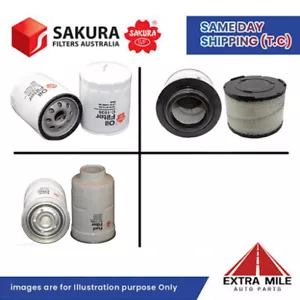 SAKURA Filter Kit For MAZDA BT-50 B2500 WLAT cyl4 2.5l Diesel 2006-2009 - Picture 1 of 4