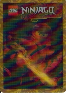 Lego ninjago Legacy Número 3D Cartas Coleccionables Kai - Picture 1 of 1