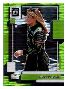 2023 Donruss #30 Hailie Deegan Optic Lime Green Pulsar - Picture 1 of 6