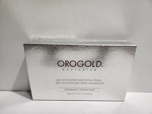 Orogold Exclusive 24k Cryogenic Collection Liquefying Pearl, 5g  11 Bottles READ - Picture 1 of 5