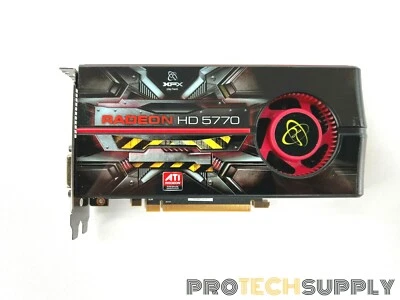 XFX ATI Radeon HD 5770 1GB GDDR5 Graphics Card GPU XFX HD-577A-ZNFC W/ WARRANTY - Image 1 of 4