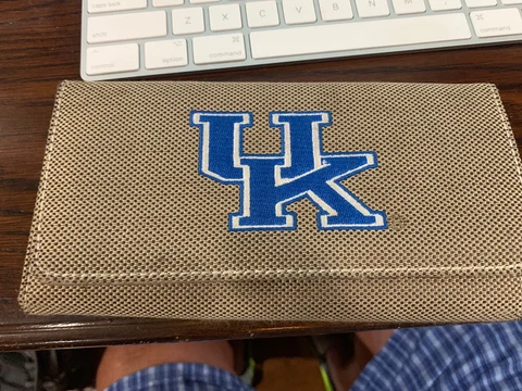 University of Kentucky wallet clutch Cover