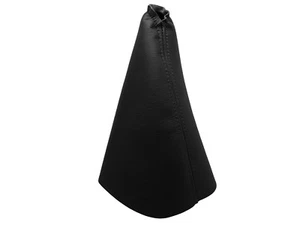 Manguito de cambios negro hilo cuero auténtico para RENAULT KANGOO 1997-2007 - Imagen 1 de 1