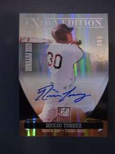 RICCIO TORREZ 2011 ELITE EXTRA EDITION FRANCHISE FUTURES SIGNATURE #599/784