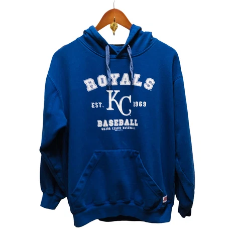 Kansas City Royals Hoodie Sweatshirt Stitches Men’s Medium S1 Cover