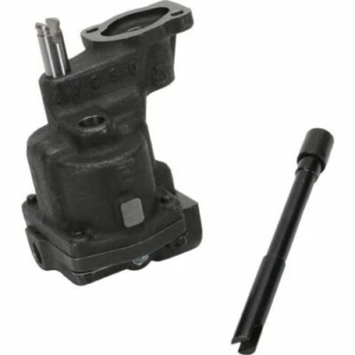 MELLING 10550ST SBC SHARK TOOTH HV OIL PUMP W/DRIVE SHAFT USES 5/8 SCREEN - Image 1 of 2