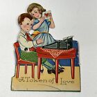 Vintage Mechanical Valentine's Day Card, A Token Of Love