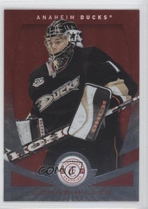 2013-14 Totally Certified Platinum Red /100 Jonas Hiller #129