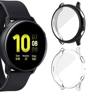 Samsung Galaxy Watch Active 2 40/44mm Full Protect Case+Screen Protector Cover - Picture 1 of 8
