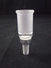 Lab Glass C Coarse Fritted Rotary Evaporator Bump Trap 24/40 - 14/20 Joints