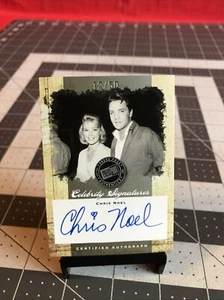 2007 Presseausweis Celebrity Signatures Chris Noel Autogrammkarte 12/50 - Bild 1 von 5