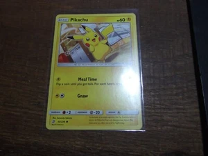 Pokemon Cards Pikachu Non Holo 55/236 Unified Minds NM 2019 - Picture 1 of 6