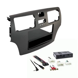 99-8158G Single & Double Din Radio Install Dash Kit w/ Wires & SWC for ES Series - Bild 1 von 5