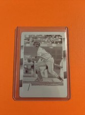 2016 Donruss Nomar Mazara Prospects Magenta Printing Plate Rangers 1/1