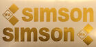 Produktbild - Simson SR50 Aufkleberset, Aufkleber Simson, DDR