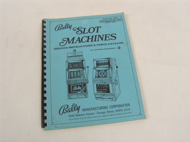 Dixieland - Bally - Pinball Operations Schematics Service Manual - Dia –  Hot Rod Arcade