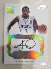 Kyrie Irving 2017 Panini Flawless Collegiate Signatures Gold Auto 01/10 Duke