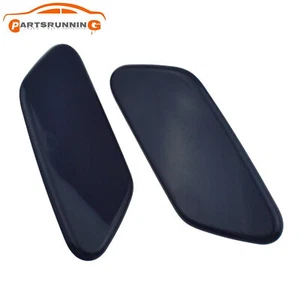 2pcs Headlight Washer Spray Nozzle Cover Jet Cap For 2018-20 Subaru XV Crosstrek - Picture 1 of 9