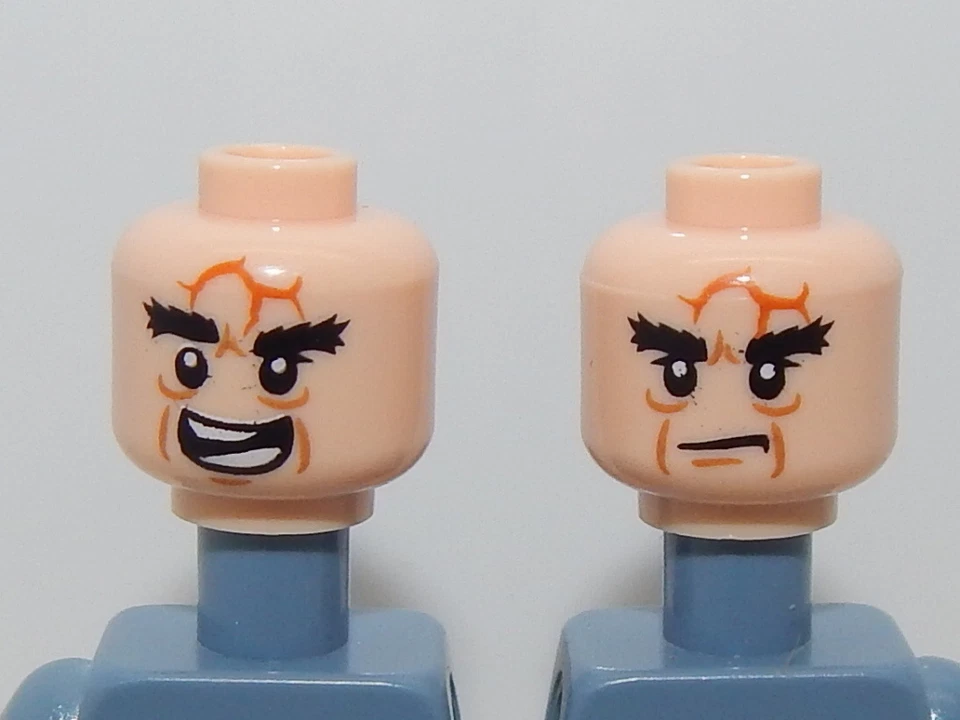 Lego Minifigura Cabeza El Hobbit y El Señor de los Anillos Bifur el Enano H27 Foto 1 de 1