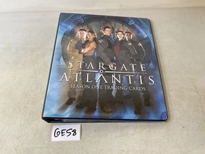 Stargate Atlantis Season 1 Trading Cards Collection Binder 6E58 - Picture 1 of 13